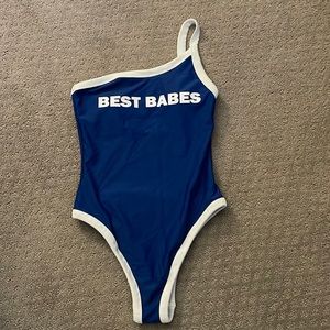 Aerie one shoulder swimsuit